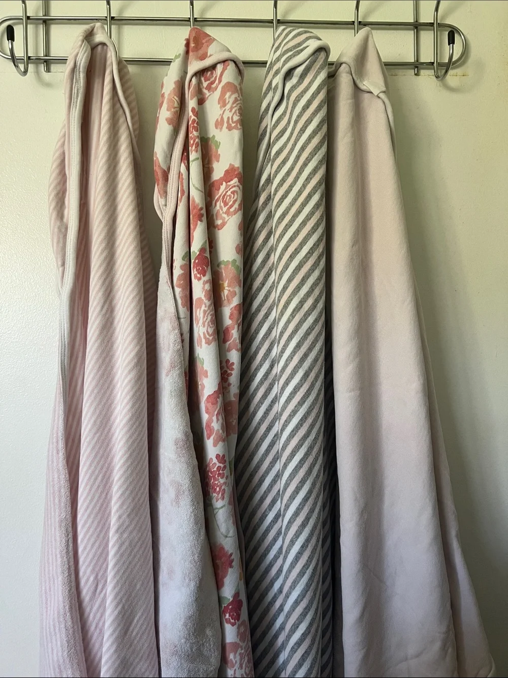 Burt’s Bees Baby towels with hood